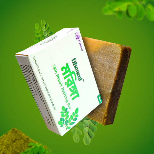 ভুমি মরিঙ্গা বাথিং বার / Bhoomi Moringa Bar 100g