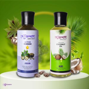 হাকেলবেরী ভেন্নার তেল+নারকেল তেল কম্বো/ Huckleberry Oil Combo